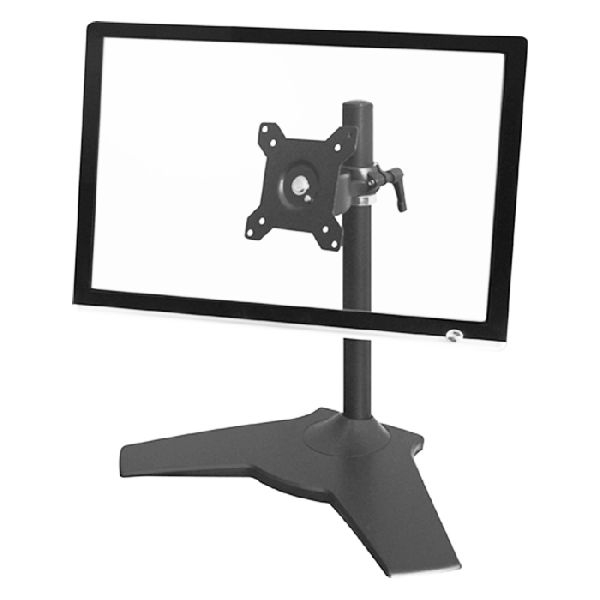 Aavara TS011 Aavara Monitorständer TS011, für Flachbildschirme 38 - 61 cm (15" - 24"), bis 12 kg, Standfuß, schwarz