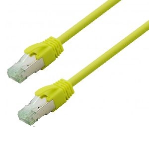 Nambo N500-GET138-0.3 Nambo Kupfer-Patchkabel Cat.6a S/FTP (ISO/IEC) LSZH High Quality gelb 0,30 m
