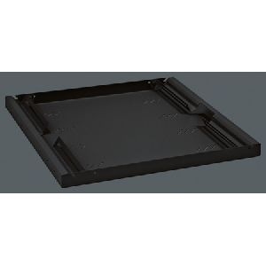 Triton RAB-UP-750-A4 Triton 19&quot; Fachboden für Netzwerkschränke, Festeinbau, Tiefe 750 mm, 80 kg, schwarz RAL 9005