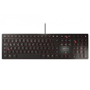 Cherry JK-1600DE-2 Cherry Tastatur KC 6000 Slim, USB, schwarz