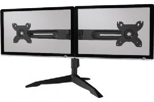Aavara DS200 Aavara Monitorständer DS200, für 2 Flachbildschirme 38 - 61 cm (15" - 24"), bis je 6 kg, Standfuß, schwarz