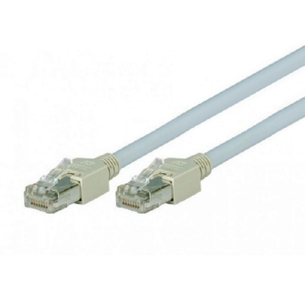 Tecline 72715 Patchkabel F/UTP, CAT.5E, grau, 15,0 m