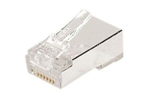 Exertis Connect 920850 RJ45 Modularstecker Cat. 5e, STP, für Patchkabel, VPE 10 Stück