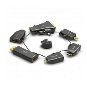 PureLink IQ-AR210 PureLink IQ Adapterring, HDMI an DisplayPort / Mini DisplayPort / USB-C / Mini HDMI-C / Micro HDMI-D / DVI, 4K