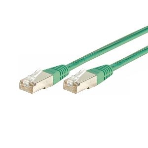 Exertis Connect 857060 Patchkabel Cat. 5e, F/UTP, grün, 0,15 m