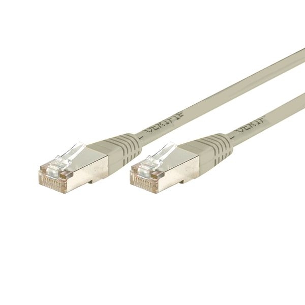 Exertis Connect 847101 Patchkabel Cat. 5e, F/UTP, grau, 10,0 m