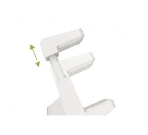 Dexlan 573408 Dexlan Universal Steckdosenhalter zum Einklemmen