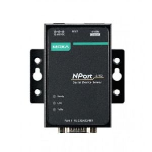 Moxa NPort 5150 Moxa Fast Ethernet Konverter NPort 5150, 1 Port seriell
