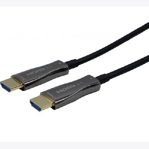 Exertis Connect 643118 Exertis Connect Ultra High-Speed HDMI 2.1 AOC Hybrid-Kabel, 8K@60Hz, HDMI St. A / HDMI St. A, schwarz, 5,0 m