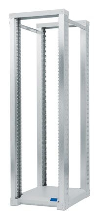 Triton RSX-27-XD6-CXX-A1 Triton 19" Gestellrahmen / Rack RSX, 2-teilig, 27 HE, 616 x 600 mm (+ 2x 150 mm für Standfüße), hellgrau RAL 7035