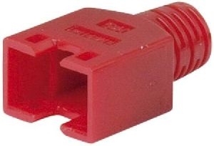 Hirose TM11P1-88P(65)/222-2687-0-65 Hirose Knickschutztülle für Modularstecker TM11, rot, VE: 100
