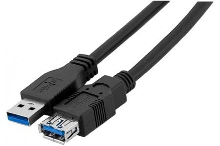 Exertis Connect 532469 USB 3.0 Verlängerungskabel, USB St. A/ USB Bu. A, 1,8 m