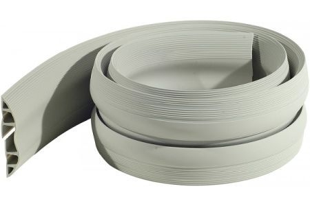 Exertis Connect 753710 Flexibler Kabelkanal aus PVC, flexibel, für bis zu 10 Kabel, 3,0 m, grau