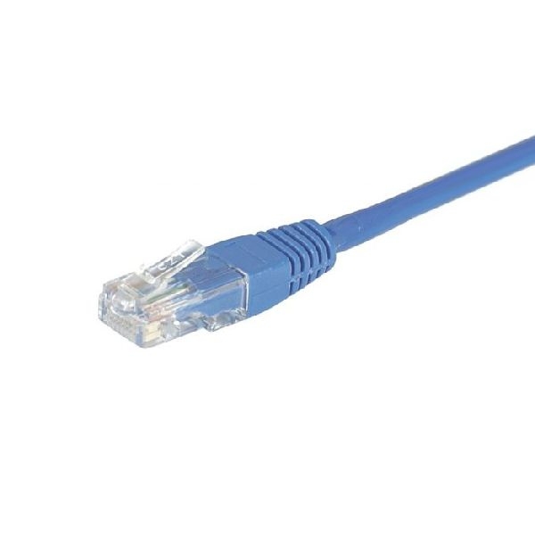 Exertis Connect 246700 Patchkabel Cat. 6, U/UTP, blau, 0,5 m