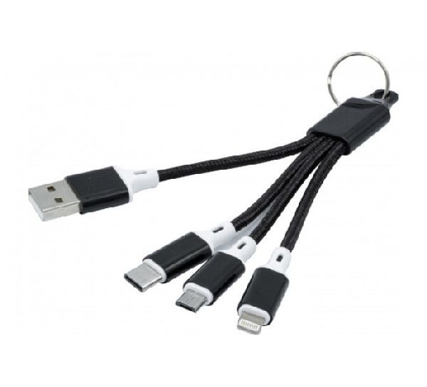 Exertis Connect 532529 USB 2.0 Multi-Ladekabel für Smartphones