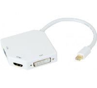 Exertis Connect 127374 Mini DisplayPort 1.2 zu DVI-I/HDMI/VGA Adapter,