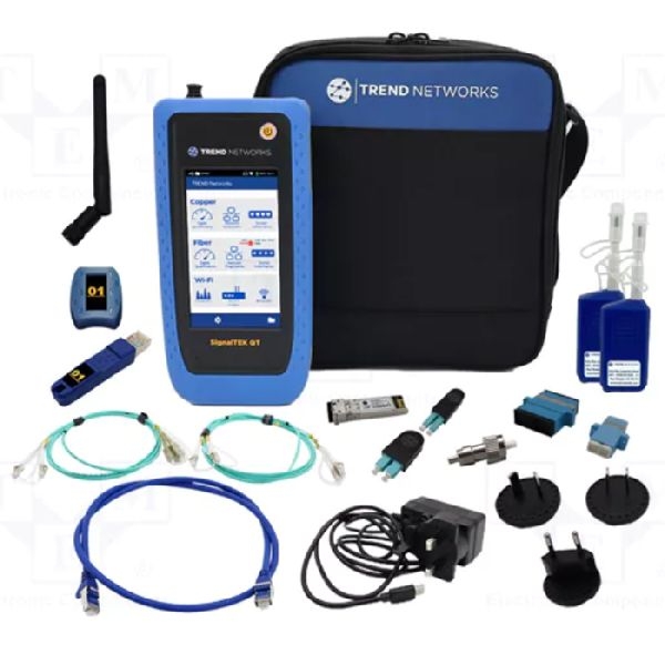 Trend Networks R166001 TREND NETWORKS SignalTEK QT Pro Qualifizierungstester für Kupfer-, Glasfaser- und umfangreicher WLAN-Diagnose