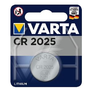Varta 6025101401 VARTA Batterie Lithium, Knopfzelle, CR2025, 3V, Retail Blister VE: 1 Stück