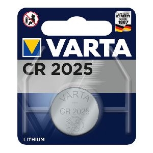 Varta 6025101401 VARTA Batterie Lithium, Knopfzelle, CR2025, 3V