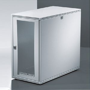 Rittal 7501000 Rittal 19" Tisch- / Wandgehäuse VerticalBox, 5 HE, 550 x 600 mm, hellgrau RAL 7035