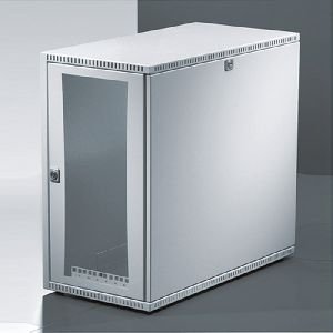 Rittal 7501000 Rittal 19" Tisch- / Wandgehäuse VerticalBox, 5 HE, 550 x 600 mm, hellgrau RAL 7035