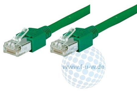 Tecline 719015G Tecline Patchkabel Cat. 5e, S/UTP, hochflexibel, grün, 1,5 m
