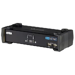 Aten CS1762A ATEN DVI KVM Switch CS1762A mit Audio, USB, 2-fach, Deskt