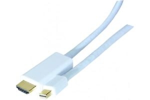 Exertis Connect 128061 Mini DisplayPort 1.2 zu HDMI 2.0 Adapterkabel,