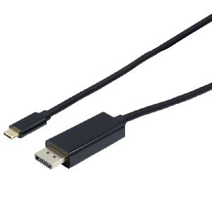 Exertis Connect 127542 USB Typ C zu Displayport 1.4 8K Adapterkabel, 2,0 m