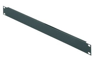 Triton RAB-ZP-X01-A1 Triton 19" Blindplatte, 1 HE, Stahlblech, schwarz RAL 9005