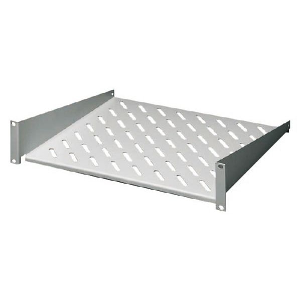 Rittal 7119400 Rittal 19" Fachboden für Wandgehäuse, Tiefe: 400 mm, hellgrau RAL 7035