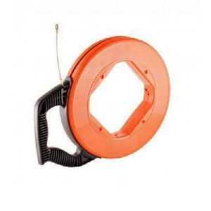 S-Conn 18-21602 S-Conn Kabel Einziehhilfe aus GFK, 4 mm, 60 m, im praktischen Abroller