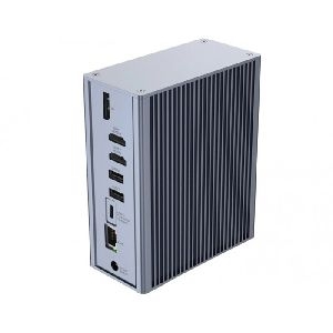 Exertis Connect 40855 15-in-1 DisplayLink Dockingstation für 3 Bildschirme, 4K Ultra HD, LAN, 6 Port USB Hub, Audio, Card Reader