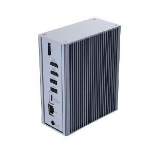 Exertis Connect 40855 15-in-1 DisplayLink Dockingstation für 3 Bildschirme, 4K Ultra HD, LAN, 6 Port USB Hub, Audio, Card Reader