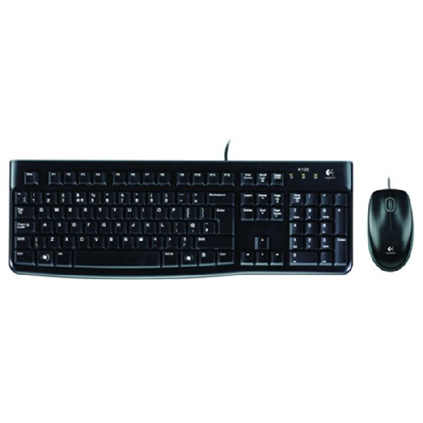 Logitech 920-002540 Logitech Desktop MK120, USB, schwarz