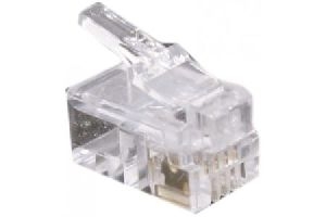 Exertis Connect 920441 Modularstecker für Flachkabel, ungeschirmt, 4P4C (RJ10), VE: 10