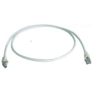 Telegärtner L00003A0085 Telegärtner Patchkabel Cat. 6A ISO/IEC, S/FTP (PiMF), halogenfrei, weiß, 5,0 m