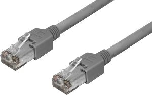 Tecline 719015 Tecline Patchkabel Cat. 5e, S/UTP, hochflexibel, grau, 1,5 m