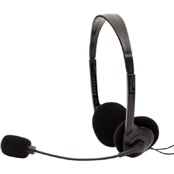 Dacomex 59808 Dacomex Micro Headset, Stereo, USB, schwarz
