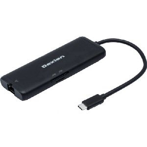Dexlan 310747 Dexlan Mini Dockingstation USB Type-C 6 in 1
