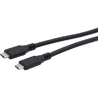 Exertis Connect 532553 USB 3.2 Gen. 2 Kabel, bis 100 Watt, USB St. C/