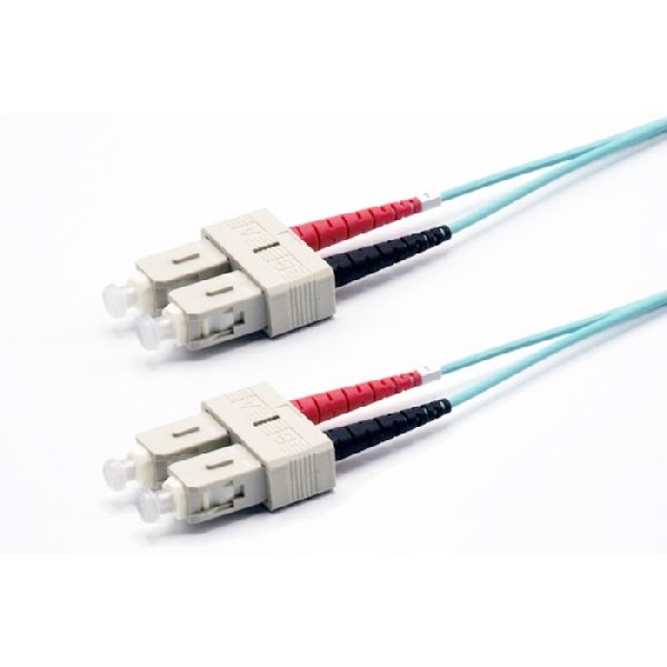 Ekivalan COZOM3DCDC2SA0500A Ekivalan LWL Duplex Patchkabel OM3, 50/125 µm, SC/SC, aqua, 50,0 m