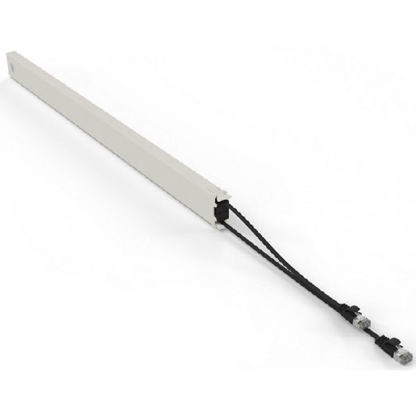 Patchbox CONE46STPBK patchbox.one/Cassette 46RU (2,5 m), Cat. 6a, U/FTP, PoE, schwarz