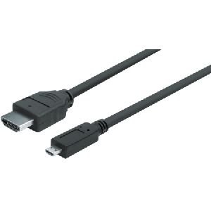 Delock 82663 DeLOCK Micro HDMI-Kabel, High Speed HDMI mit Ethernet, HDMI St. A / HDMI Micro St. D, 3,0 m