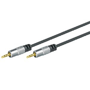 S-Conn 4993081210 Professional Audiokabel High Quality, 3,5 mm Stereo Klinkenst./St., 10,0 m
