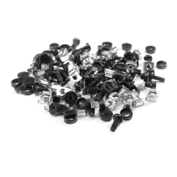Ekivalan BEACCCNM6-50 Ekivalan Befestigungsmaterial für 19" Schränke, 50 Sätze