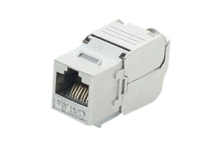 Dexlan 272925 Dexlan Anschlussbuchse RJ45, Cat.6A, STP, Keystone-Format