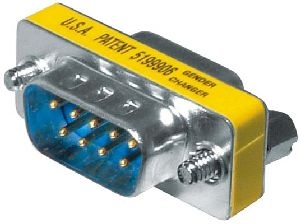 Exertis Connect 083150 Mini Gender Changer, 9pol D-Sub St./Bu.