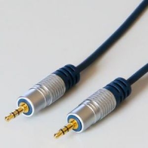 Exertis Connect 987995 Professional Slimline Audiokabel, 3,5 mm Stereo Klinkenst./St., 5,0 m