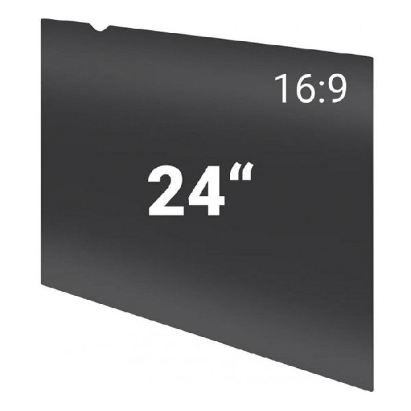Dacomex 641658 Dacomex Blickschutzfilter (Sichtschutz) aus Recycling-Material, für 24" LCD Bildschirme 16:9